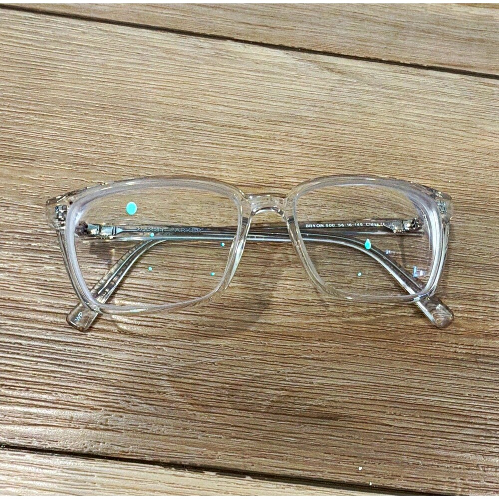 Warby Parker Bryon 500 Clear Rectangle Eyeglass Frames 56-16-145